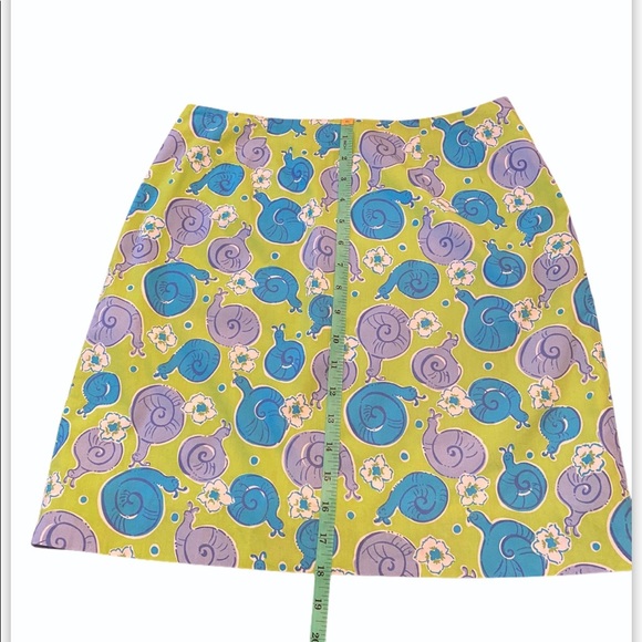 Vintage Lilly Pulitzer Skirt white label size 4 - Picture 9 of 9